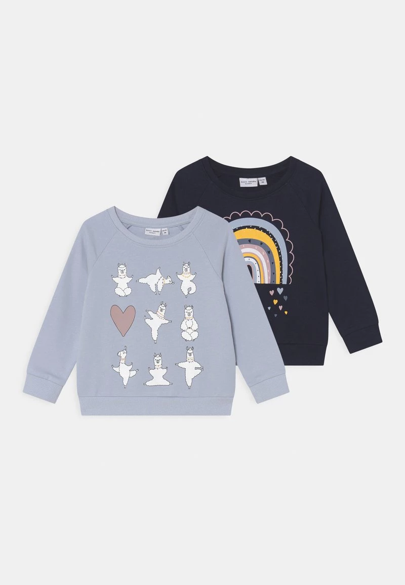 Name It Kinder NMFVENUS LONGSLEEVE 2 PACK - Sweatshirt - Dark Sapphire 3 Name It Kinder NMFVENUS LONGSLEEVE 2 PACK - Sweatshirt - Dark Sapphire