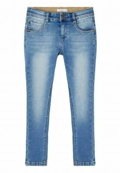 Name It Kinder BABU BAGGY - Jeans Slim Fit - Medium Blue Denim
