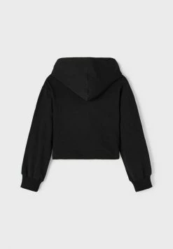 Name It Kinder CROPPED FIT - Kapuzenpullover - Black -Name it Verkäufe da0a956d563e4bfb82b913f5d298faba