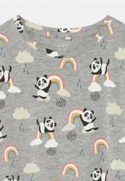 Name It NMNMAPANDA NIGHTSUIT UNISEX 2 PACK - Pyjama - Grey Melange -Name it Verkäufe da21933e123f4905bae562fe3984269c
