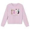 Name It Kinder NKFHILINE LS BOXY SWE UNB - Sweatshirt - Light Lilac