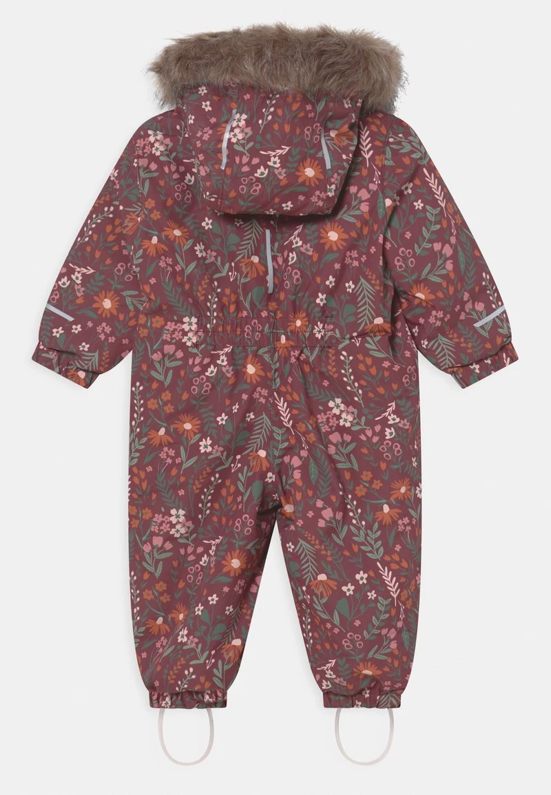 Name It NBFSNOW10 SUIT FLOWER - Schneeanzug - Red Mahogany | Kinder 4 Name It NBFSNOW10 SUIT FLOWER - Schneeanzug - Red Mahogany | Kinder – Bild 2
