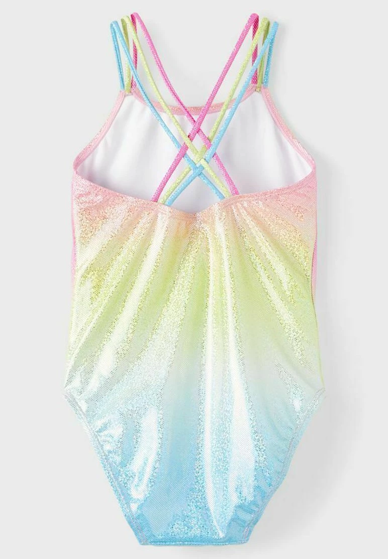 Name It Kinder FLAMINGO - Badeanzug - Bluefish 4 Name It Kinder FLAMINGO - Badeanzug - Bluefish – Bild 2