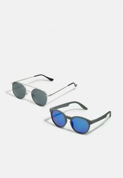 Name It NKMDIMO SUNGLASS 2 PACK UNISEX - Sonnenbrille - Silvercoloured