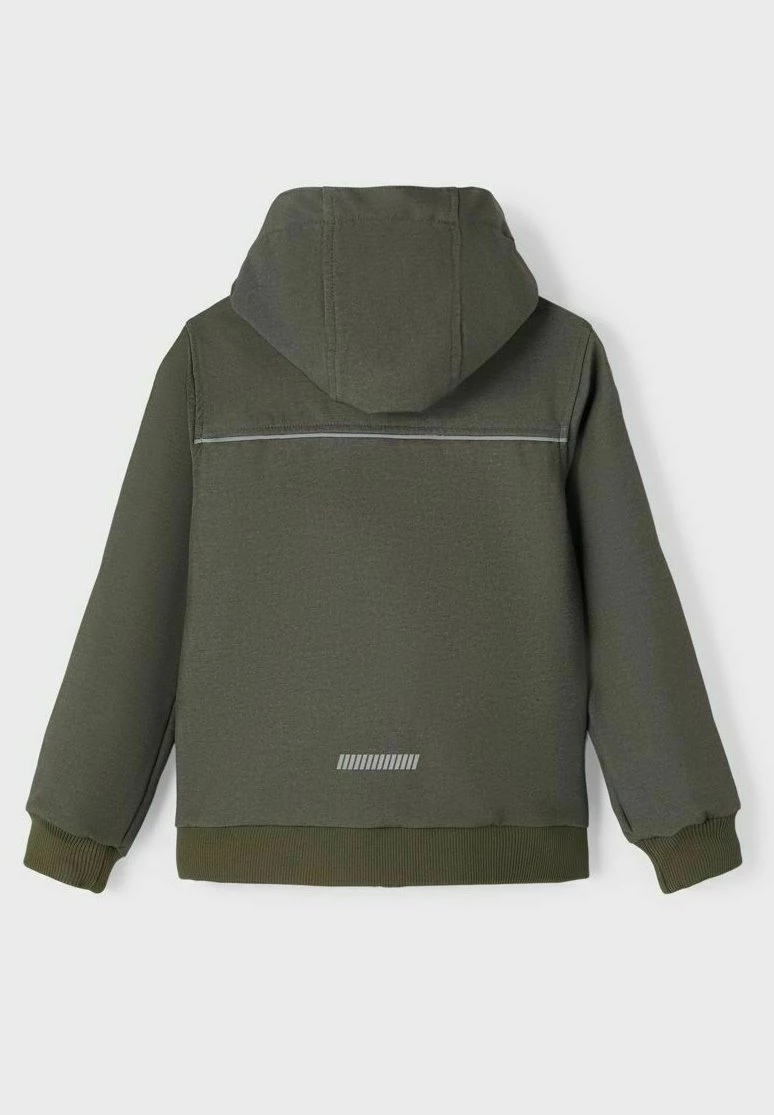 Name It ALFA - Regenjacke / Wasserabweisende Jacke - Olive Night | Kinder 4 Name It ALFA - Regenjacke / Wasserabweisende Jacke - Olive Night | Kinder – Bild 2