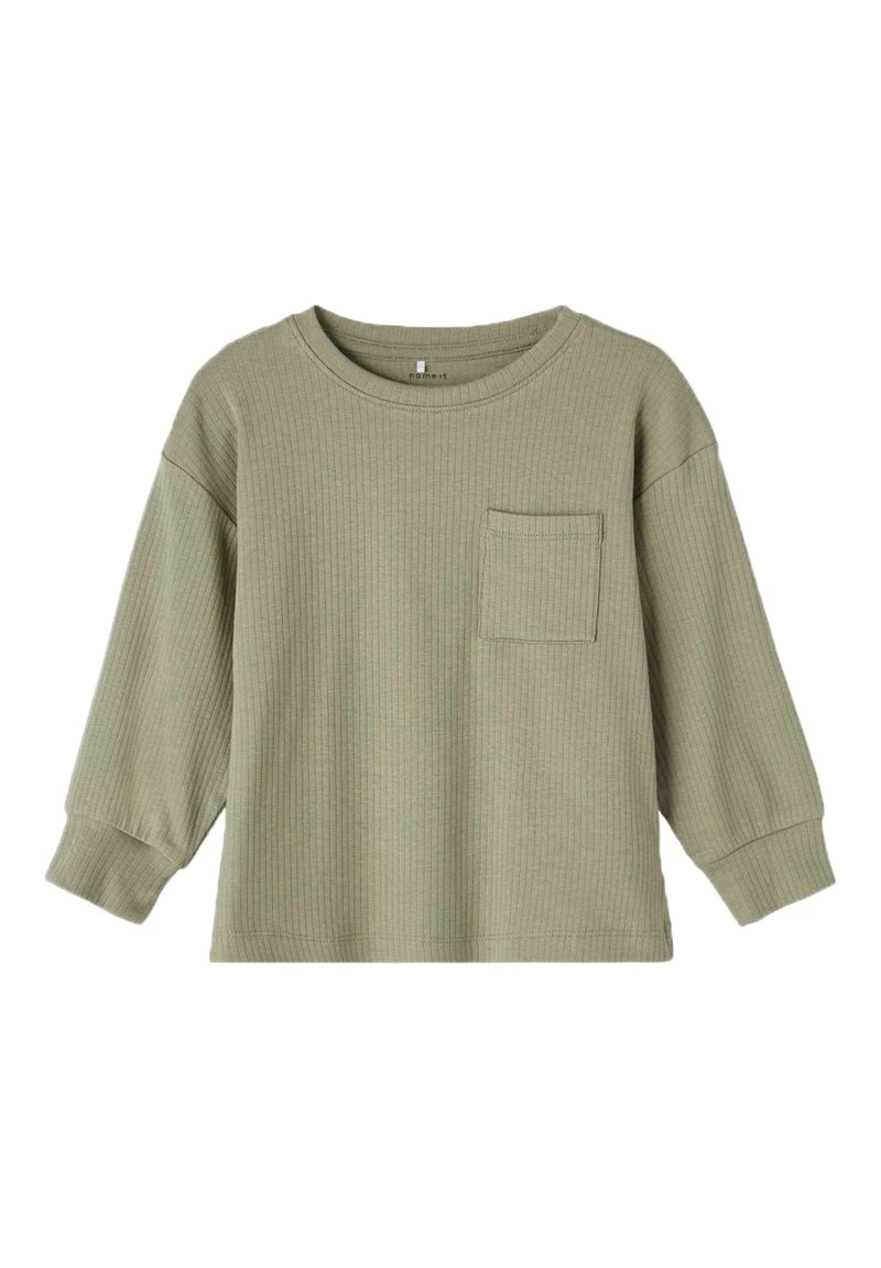 Name It SLIM FIT - Langarmshirt - Vetiver | Kinder 3 Name It SLIM FIT - Langarmshirt - Vetiver | Kinder