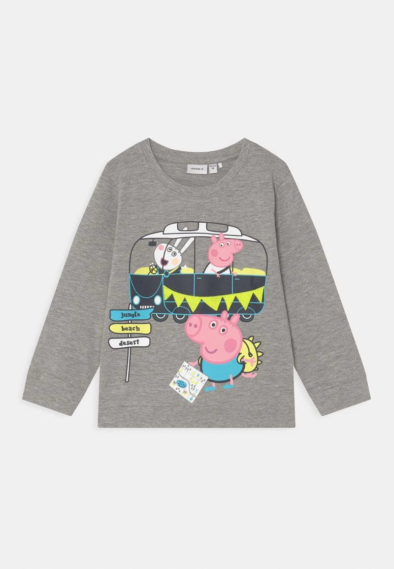 Name It Kinder NMM PEPPAPIG MAXUS - Sweatshirt - Grey Melange 3 Name It Kinder NMM PEPPAPIG MAXUS - Sweatshirt - Grey Melange