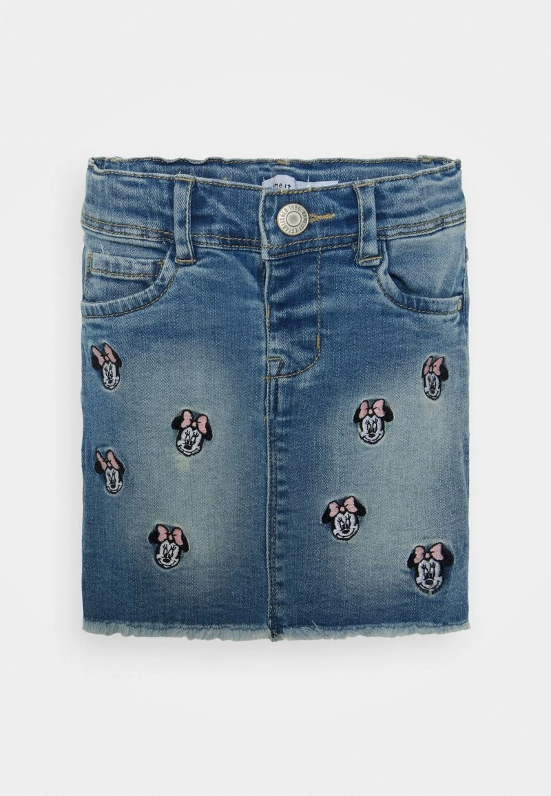 Name It Kinder NMFMINNIE BATEGANI SKIRT - Minirock - Medium Blue Denim 3 Name It Kinder NMFMINNIE BATEGANI SKIRT - Minirock - Medium Blue Denim