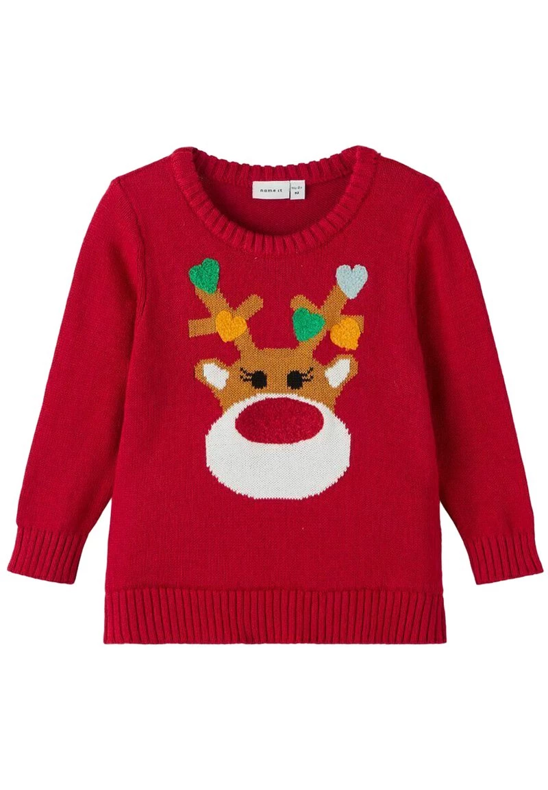 Name It Kinder Strickpullover - Jester Red 3 Name It Kinder Strickpullover - Jester Red