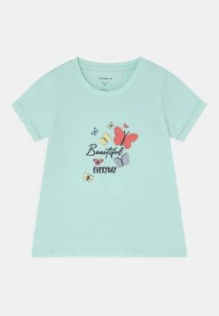 Name It Kinder NMFFAITH SS BOX - T-Shirt Print - Glacier