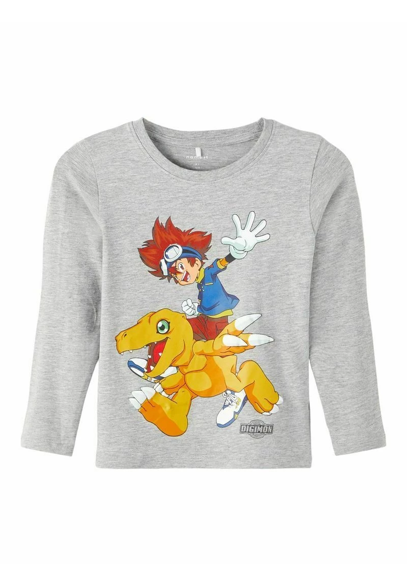 Name It Langarmshirt - Grey Melange | Kinder 3 Name It Langarmshirt - Grey Melange | Kinder
