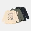 Name It Kinder NMFVIOLET LOOSE 3 PACK - Langarmshirt - Whitecap Gray/blue/off White -Name it Verkäufe e3ee723cfa6246f8b111e448774e98aa