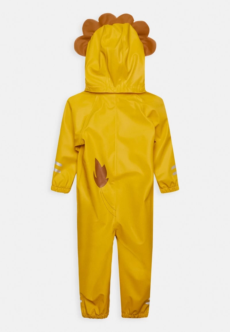Name It NMNDRY RAIN SUIT LION UNISEX - Regenanzug - Spicy Mustard 4 Name It NMNDRY RAIN SUIT LION UNISEX - Regenanzug - Spicy Mustard – Bild 2