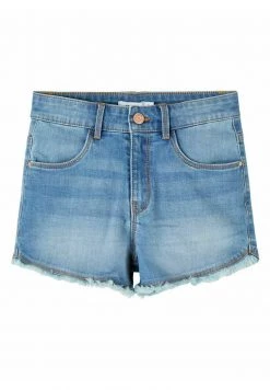 Name It Kinder BECKY MOM FIT - Jeans Shorts - Medium Blue Denim