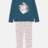 Name It Kinder NKFNIGHTSET UNICORN SET - Nachtwäsche Set - Real Teal