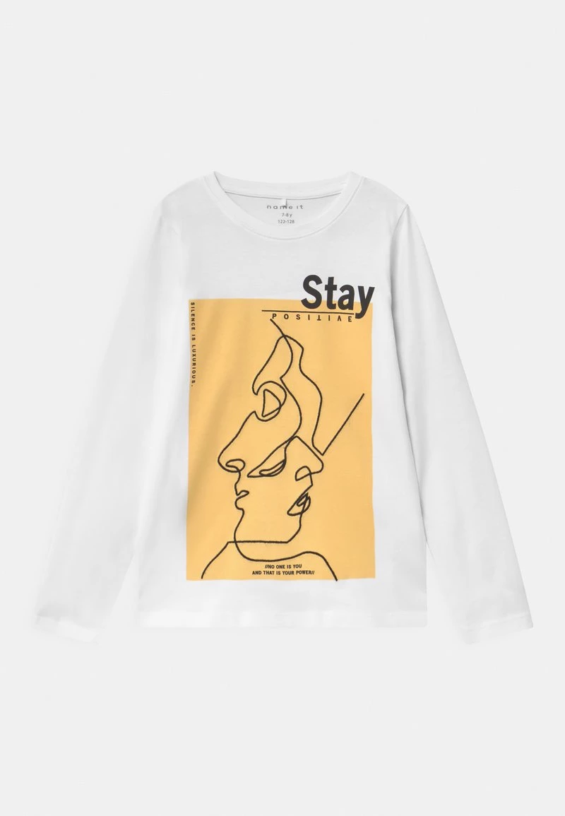 Name It Kinder NKFSAIMA - Langarmshirt - Bright White 3 Name It Kinder NKFSAIMA - Langarmshirt - Bright White