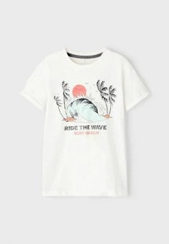 Name It Kinder RIDE THE WAVE - T-Shirt Print - White Alyssum -Name it Verkäufe ea2d8c4ff8854f58a1f37cab2510b139