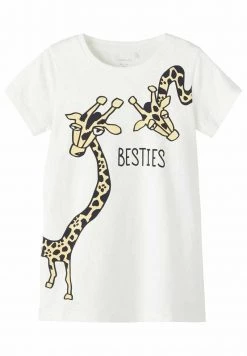 Name It T-Shirt Print - White Alyssum | Kinder