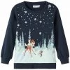 Name It Kinder LANGEN ÄRMELN BAMBI - Sweatshirt - Dark Sapphire -Name it Verkäufe eaa9a92270ea405fa3cae3c0574acaed