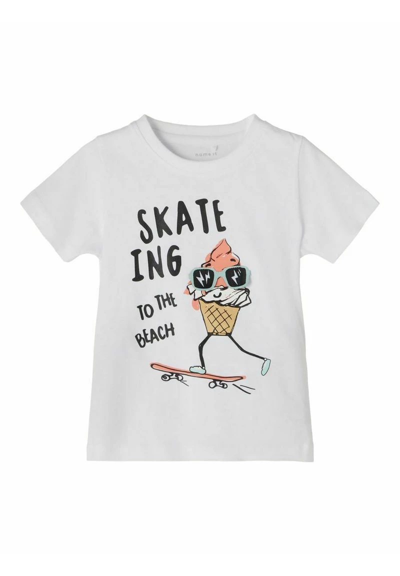 Name It Kinder REGULAR FIT - T-Shirt Print - Bright White 3 Name It Kinder REGULAR FIT - T-Shirt Print - Bright White