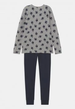 Name It Kinder NKMNIGHTSET RUGBY - Nachtwäsche Set - Grey Melange -Name it Verkäufe ebbf09fb7ba746da9b0db5959f72f0e5