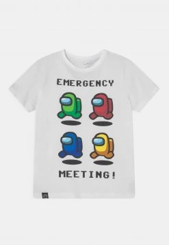 Name It AMONG US JASE SKY - T-Shirt Print - Bright White | Kinder