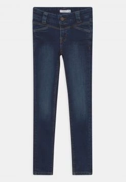 Name It Kinder NKFPOLLY DNMBATAY - Jeans Skinny Fit - Dark Blue Denim