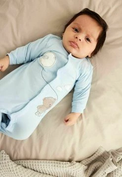 Name It Unisex POMMO - Strampler - Cashmere Blue