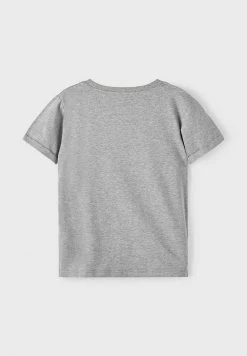 Name It Kinder NKFHELLE SS DRESS CAMP 2P - T-Shirt Print - Grey Melange -Name it Verkäufe ecd5adbcfd814aad8abc5070a1f3d66c