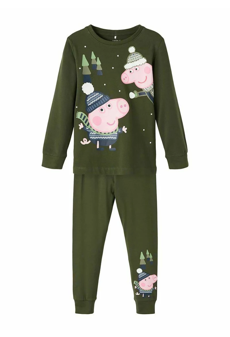 Name It Kinder Peppa WUTZ WEIHNACHTS- - Nachtwäsche Set - Climbing Ivy 3 Name It Kinder Peppa WUTZ WEIHNACHTS- - Nachtwäsche Set - Climbing Ivy