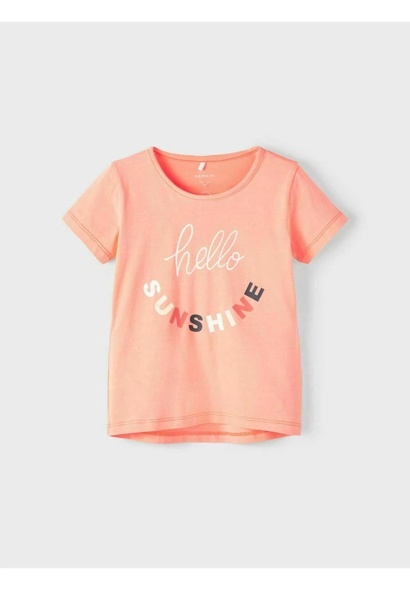 Name It Kinder T-Shirt Print - Fiery Coral 5 Name It Kinder T-Shirt Print - Fiery Coral – Bild 3