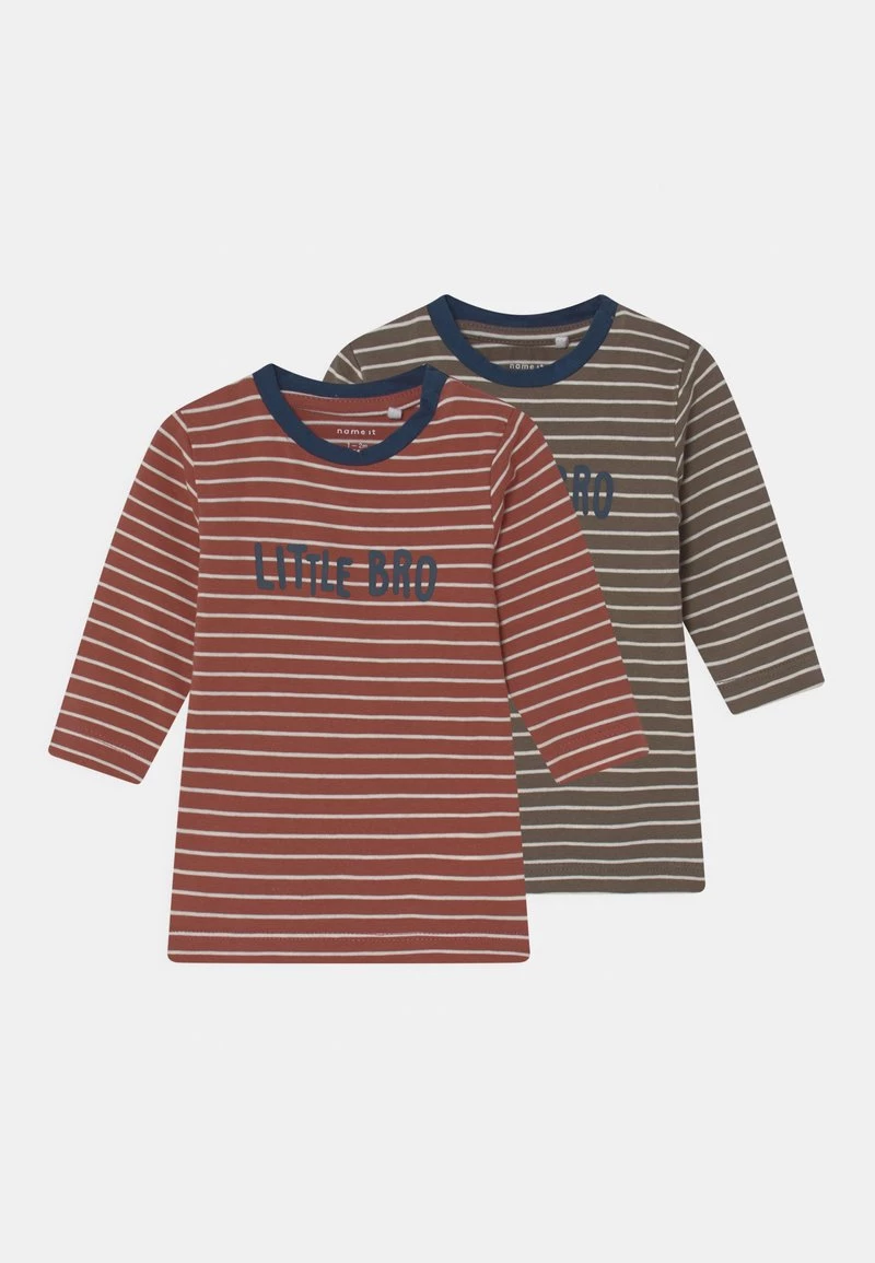 Name It NBMTAIS 2 PACK UNISEX - Langarmshirt - Maple Syrup 3 Name It NBMTAIS 2 PACK UNISEX - Langarmshirt - Maple Syrup