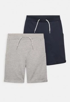 Name It Kinder VERMO LONG SHORTS NOOS - Shorts - Grey Melange