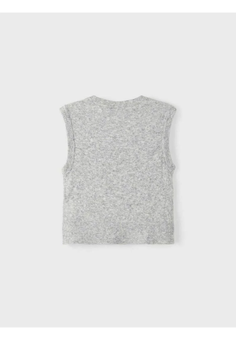 Name It Kinder Strickpullover - Grey Melange 4 Name It Kinder Strickpullover - Grey Melange – Bild 2