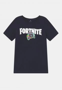 Name It Kinder NKM FORTNITE FRAME BOX - T-Shirt Print - Dark Sapphire