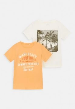 Name It Kinder NKMVICTOR 2 PACK - T-Shirt Print - Salmon Buff