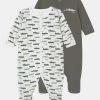 Name It Kinder NBMNIGHTSUIT CROCODILE 2 PACK - Strampler - Agave Green