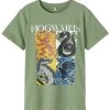 Name It HARRY POTTER HOGWARTS - T-Shirt Print - Hedge Green | Kinder -Name it Verkäufe f4bb4c614c4146bda0fc435f3a6947a8