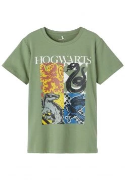 Name It HARRY POTTER HOGWARTS - T-Shirt Print - Hedge Green | Kinder