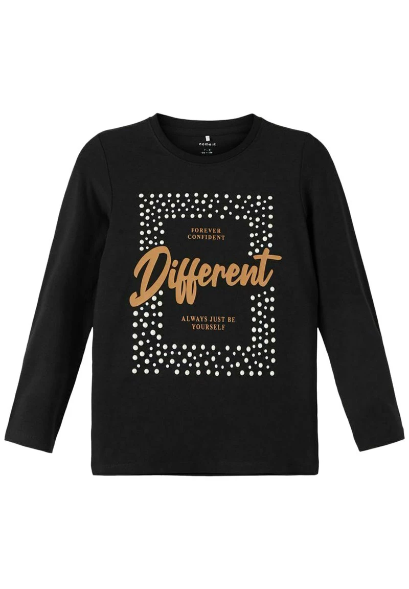 Name It Kinder Langarmshirt - Black 3 Name It Kinder Langarmshirt - Black