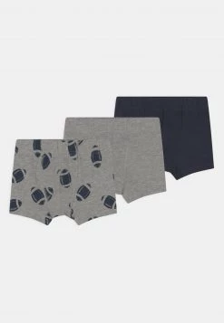 Name It NMMTIGHTS RUGBY 3 PACK - Panties - Grey Melange | Kinder