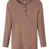 Name It SLIM FIT - Langarmshirt - Deep Taupe | Kinder