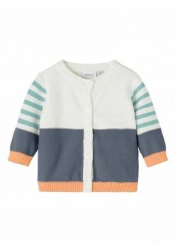 Name It COLORBLOCK - Strickjacke - Aquifer | Kinder