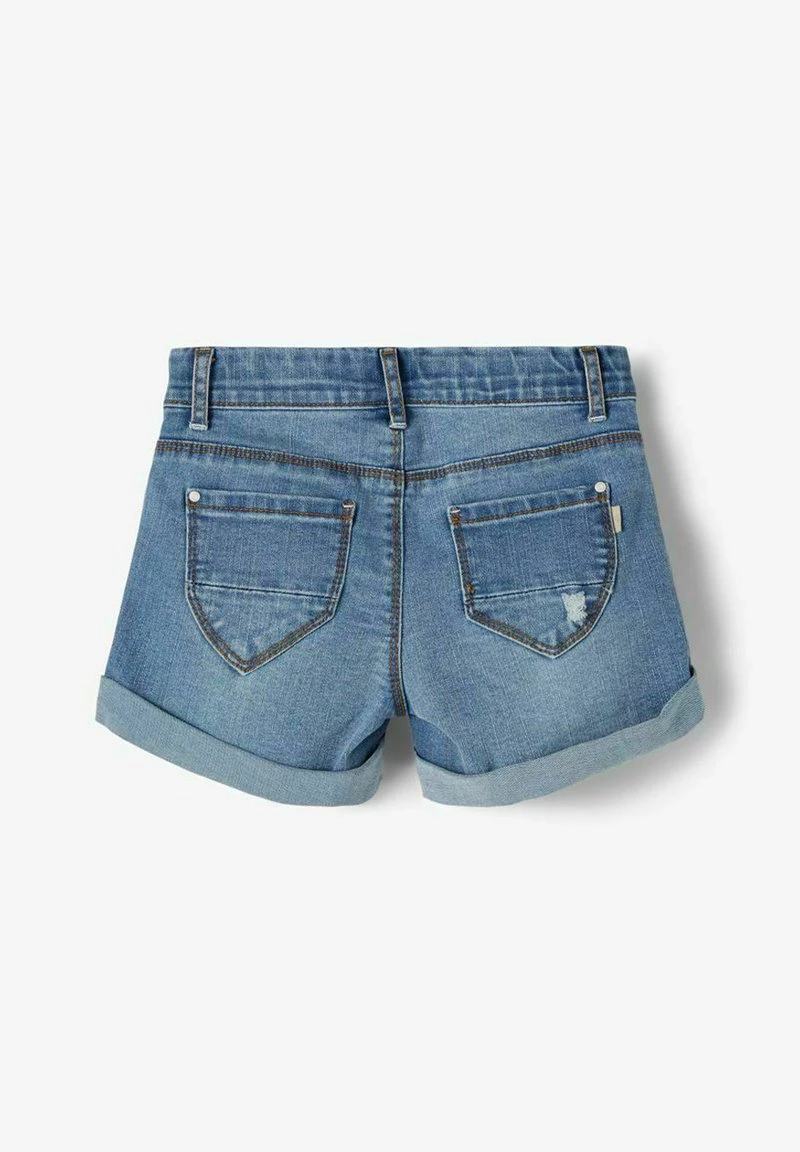 Name It Kinder Jeans Shorts - Medium Blue Denim 4 Name It Kinder Jeans Shorts - Medium Blue Denim – Bild 2
