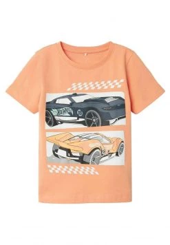 Name It Kinder HOT WHEELS - T-Shirt Print - Salmon Buff