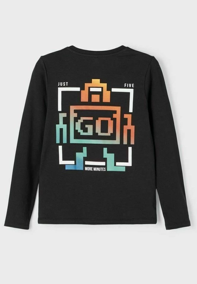 Name It Langarmshirt - Black | Kinder 4 Name It Langarmshirt - Black | Kinder – Bild 2