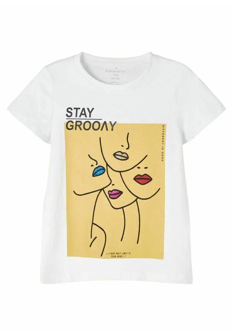 Name It Kinder T-Shirt Print - Bright White 3 Name It Kinder T-Shirt Print - Bright White