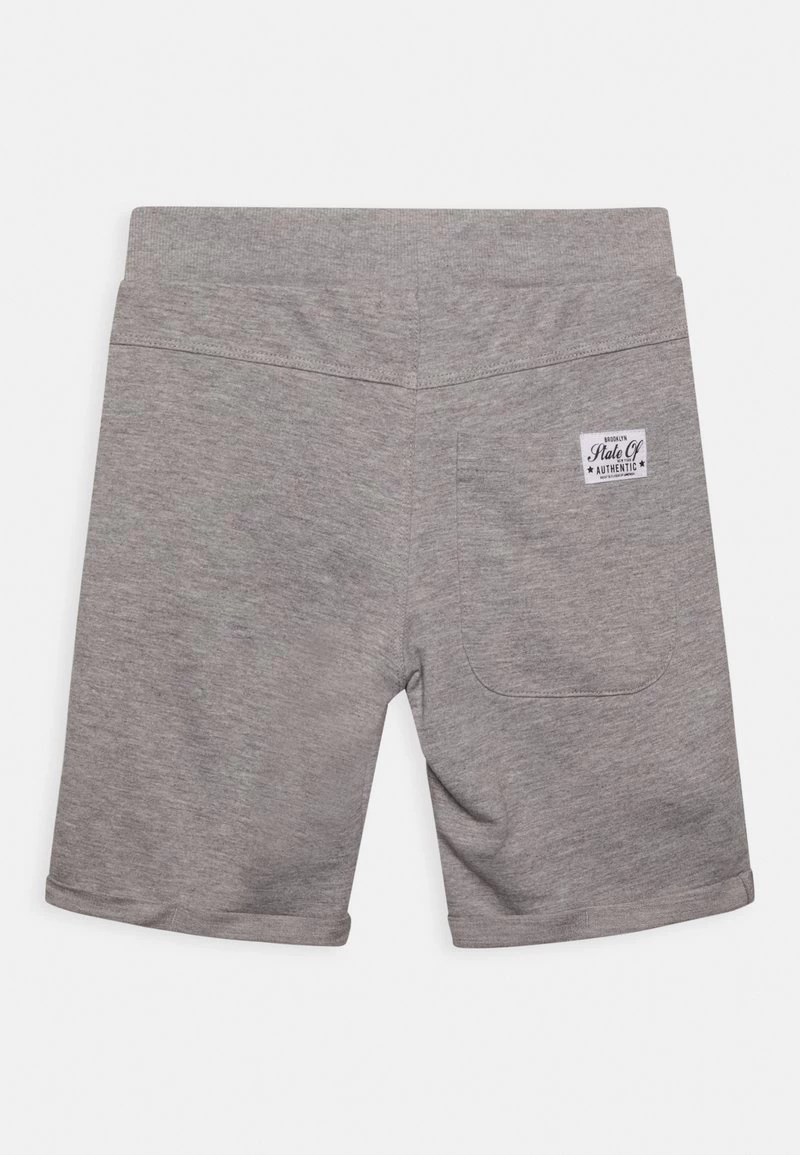 Name It Kinder NKMVERMO LONG - Shorts - Grey Melange 4 Name It Kinder NKMVERMO LONG - Shorts - Grey Melange – Bild 2