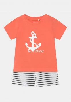 Name It Kinder NBMFRODE SET - T-Shirt Print - Peach Echo