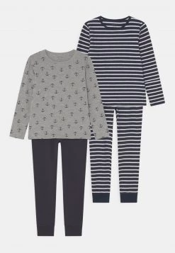 Name It Kinder NKMNIGHTSET ANCHOR 2 PACK - Nachtwäsche Set - Dark Sapphire